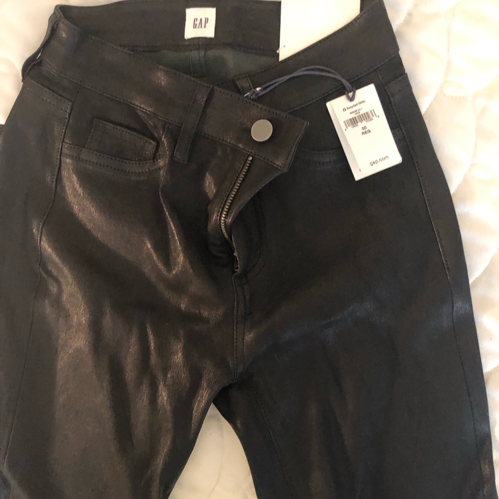 Gap lamb leather pants